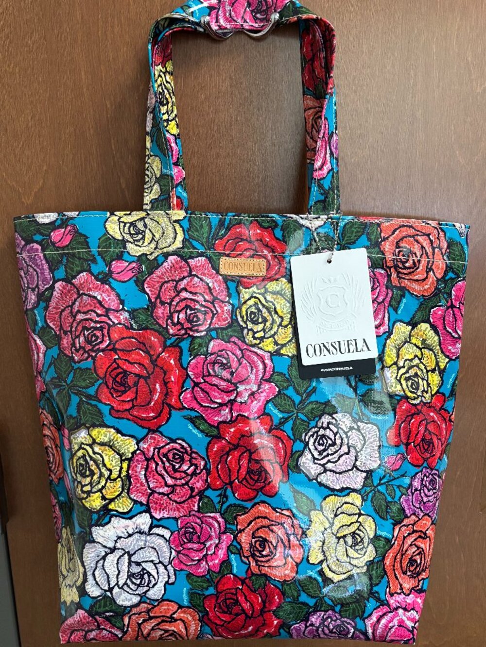 Consuela Grab N Go Rosita Basic Bag ~ Floral Tote Bag ~ NWT
